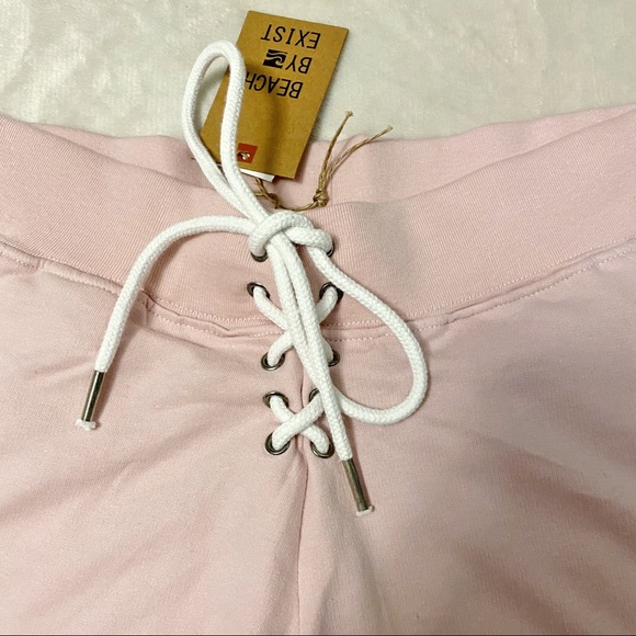 Beach By Exist Light Pink Shorts - Picture 3 of 6